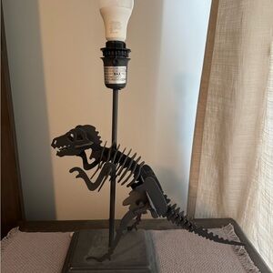 Pottery barn kids Dino bones dinosaur lamp